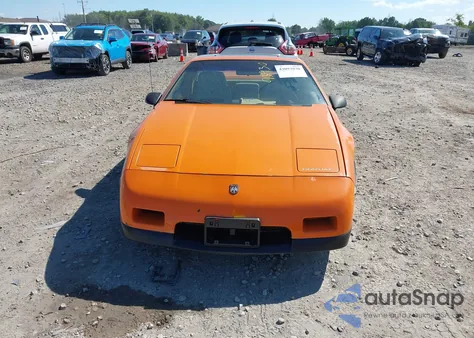 1986 Pontiac Fiero Gt z USA, uszkodzony, nr VIN 1G2PG9799GP280509